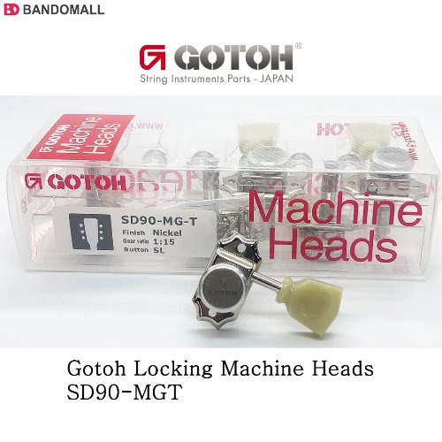고또 기타헤드머신 Gotoh SD90MGT-SL 3L3R Nickel