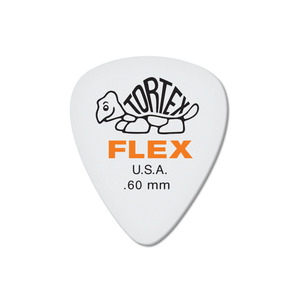 던롭 톨텍스 FLEX 기타 피크 스탠다드 .60mm