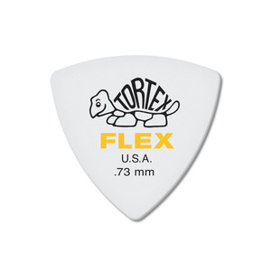 던롭 기타피크 톨텍스 플렉스 Dunlop FLEX Triangle  0.73mm