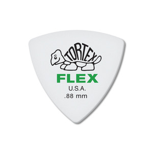 던롭 기타피크 톨텍스 플렉스 Dunlop FLEX Triangle 0.88mm