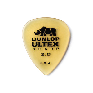던롭 기타피크 울텍스 샤프 Dunlop Ultex sharp 2.0mm