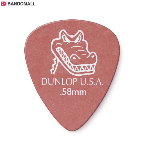 던롭 기타피크 Dunlop Gator Grip 0.58mm