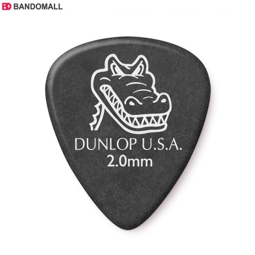 던롭 기타피크 Dunlop Gator Grip 2.0mm
