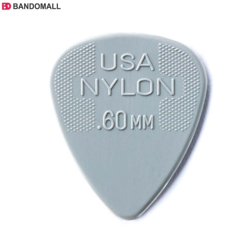 던롭 기타피크 나일론 Dunlop Nylon pick 0.6mm