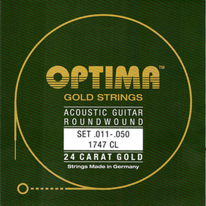 옵티마 어쿠스틱기타 스트링 Optima Gold string 1747CL