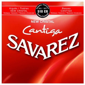 클래식 기타스트링 사바레즈 Savarez NEW CRISTAL CANTIGA 510CR