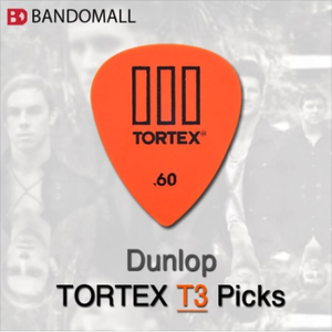 기타피크 던롭톨텍스기타피크 Dunlop tortexT3  0.6mm