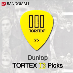 기타피크 던롭톨텍스기타피크 Dunlop tortexT3  0.73mm
