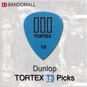 기타피크 던롭톨텍스기타피크 Dunlop tortexT3  1.0mm