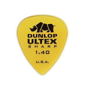 던롭 기타피크 울텍스 샤프 Dunlop Ultex sharp 1.40mm