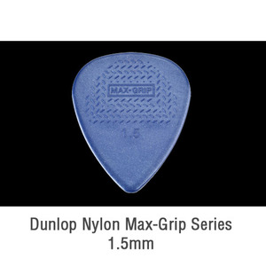 기타피크,던롭기타피크,Dunlop Maxgrip pick1.5mm