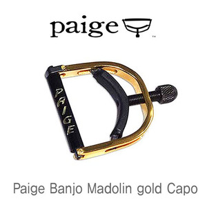 페이지반조만돌린카포 골드 Paige banjo mando gold Capo