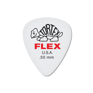 던롭 톨텍스 FLEX 기타 피크 스탠다드 .50mm