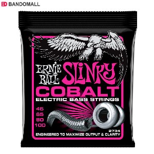 어니볼베이스스트링 Cobalt Super Slinky 2734 45-100