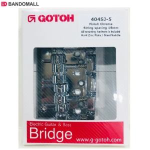 고또 베이스 브릿지 Gotoh Bass Bridge 404SJ-5 CR