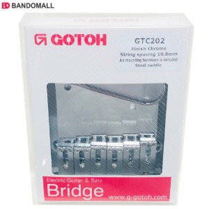 고또 기타 브릿지 Gotoh Bridge GTC202 Chrome