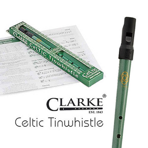 틴휘슬 클라크 Clarke Celtic tin whistle (D키) Made in England