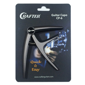 크래프터 기타 카포 / CRAFTER Guitar Capo CP-6 dark gray