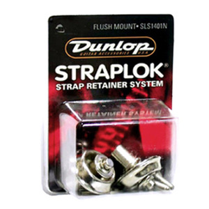 던롭 스트랩락 플러쉬 마운트 Dunlop strap lock Flush mount Nickel